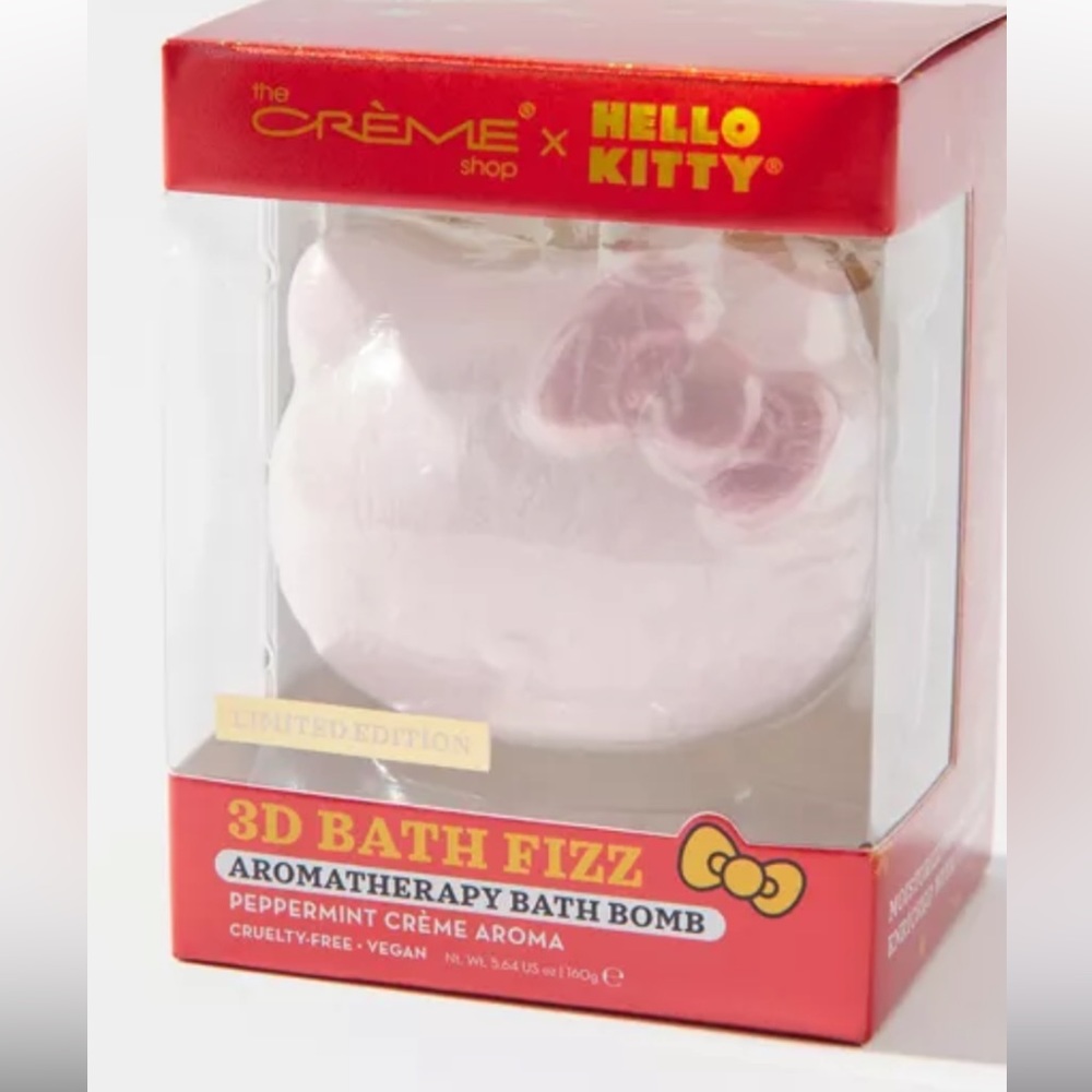 Hello Kitty Limited edition 3D Bath Fizz Aromatherapy by The Crème Shop